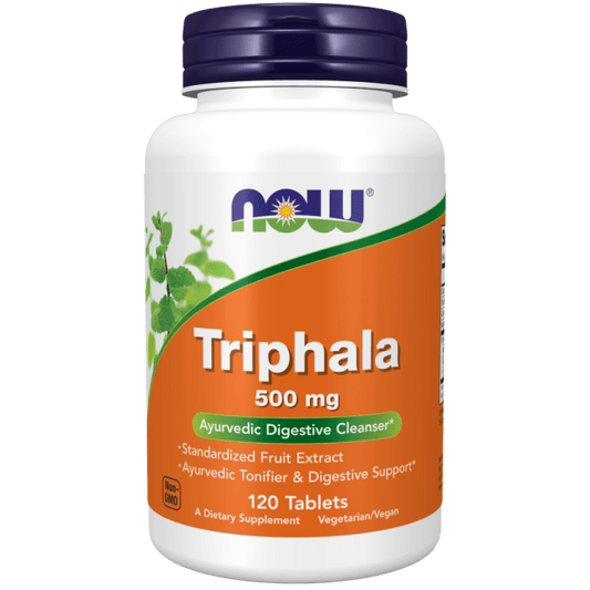 Now Foods Triphala 500 mg 120 Tablets - 4764