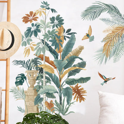 Nursery Wall Decals Green Plants
