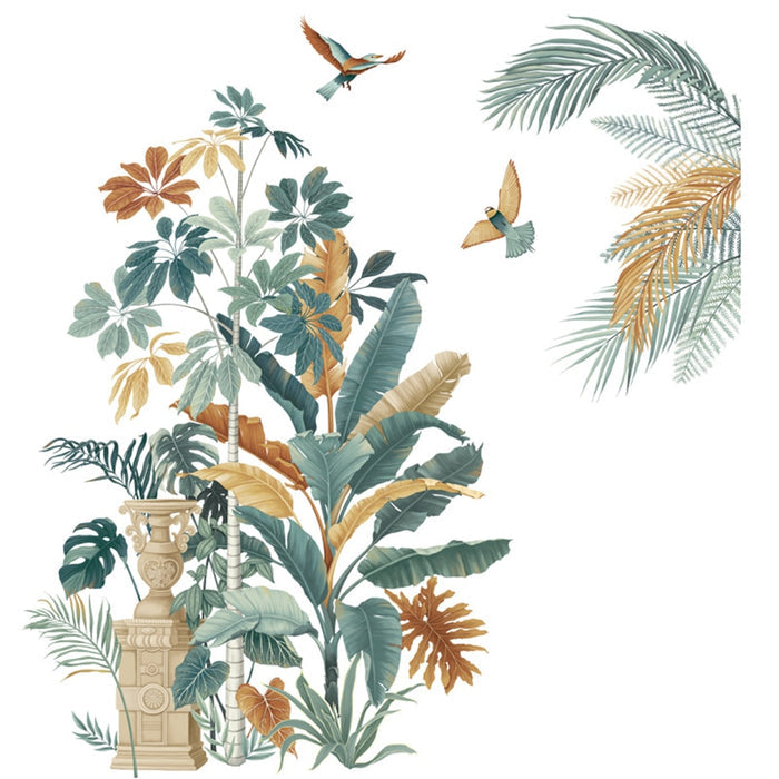 Nursery Wall Decals Green Plants
