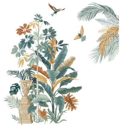 Nursery Wall Decals Green Plants