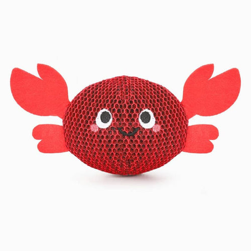 Hugsmart Products Inc dog toys Ocean Pals Crab Ball Dog Toy