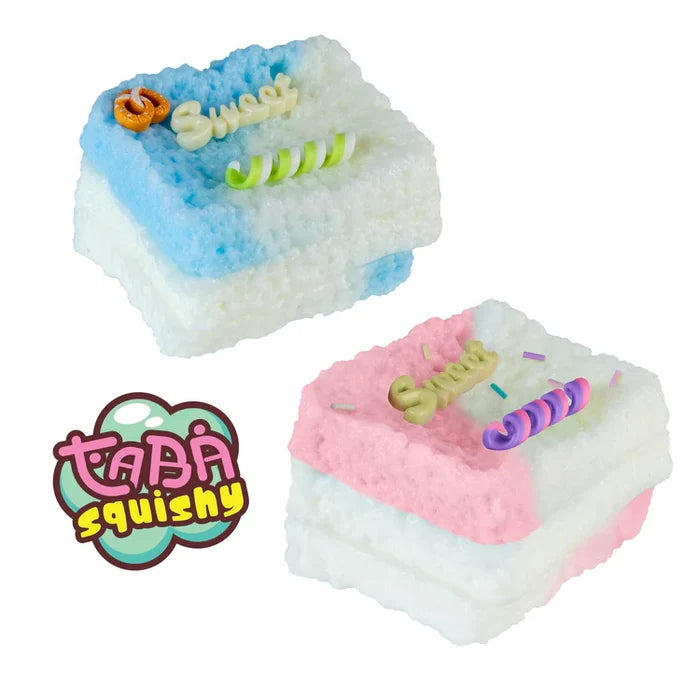 ORB Curiosities Taba-licious Yummies Cake Taba Squishy Sensory Toy - STYLES VARY