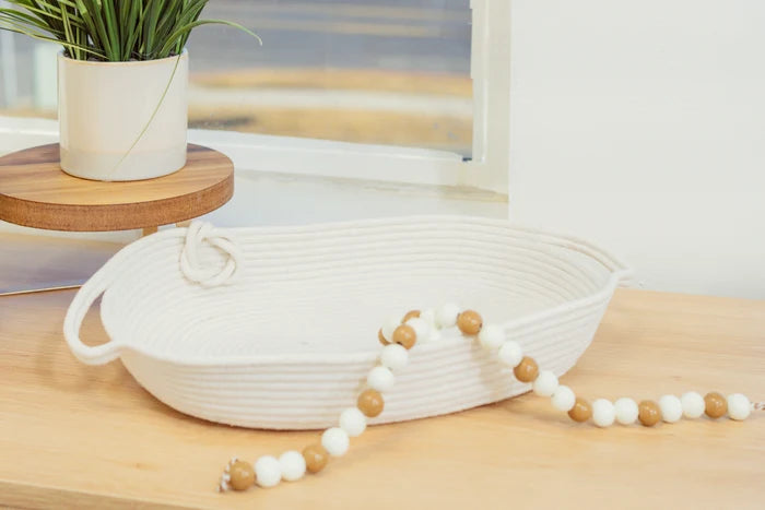 Oval Rope Tray