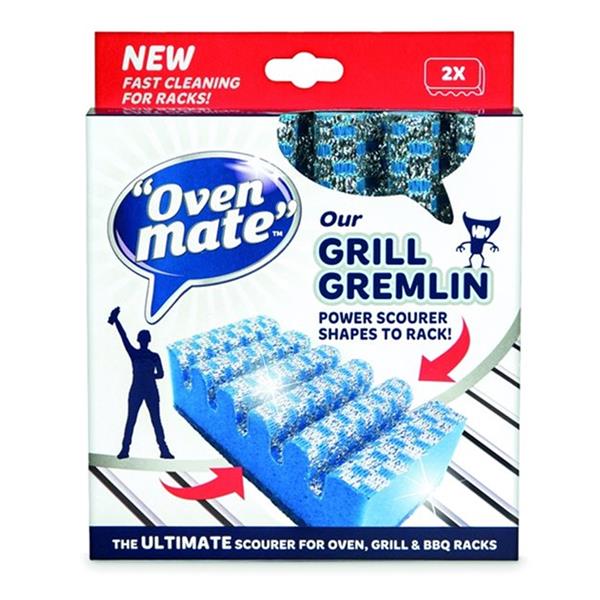 Oven Grill Cleaning Wipes Gremlin Kitchen Oven Scourers 2 Pack | Rm10109
