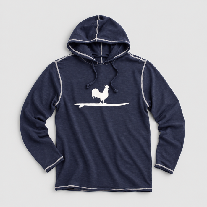 Oyster Shell Slub Hoodie