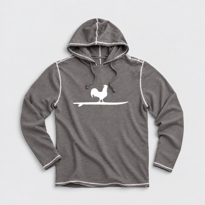 Oyster Shell Slub Hoodie