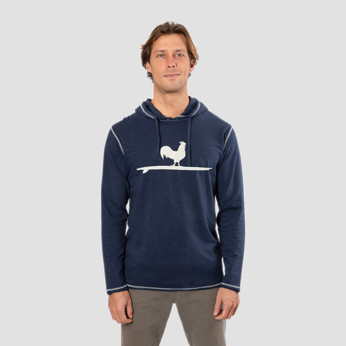 Oyster Shell Slub Hoodie