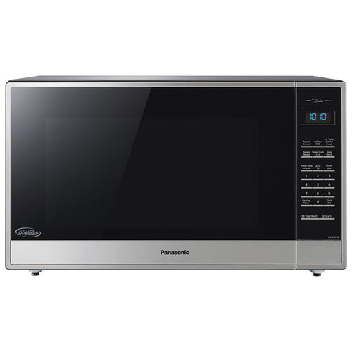 PANASONIC NNST975S 2.2 CU FT Stainless Steel Genius Microwave - Refurbished with Home Essentials warranty
