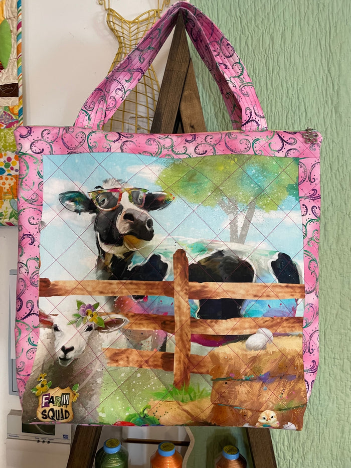 Panel Purse