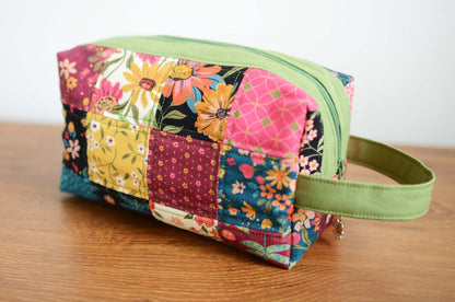 Patchwork Pouch - Sagewood