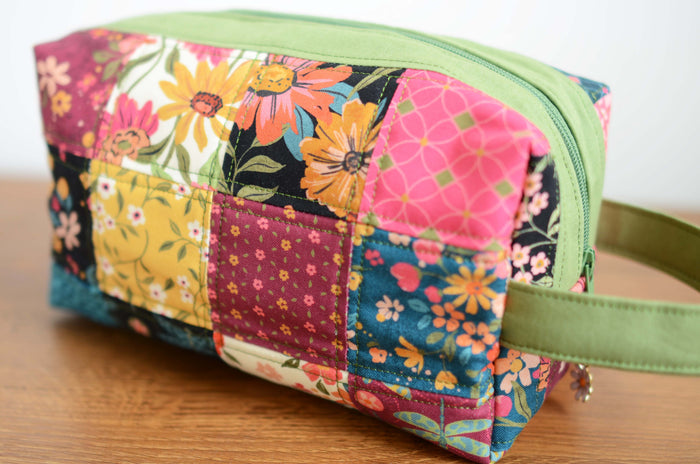 Patchwork Pouch - Sagewood