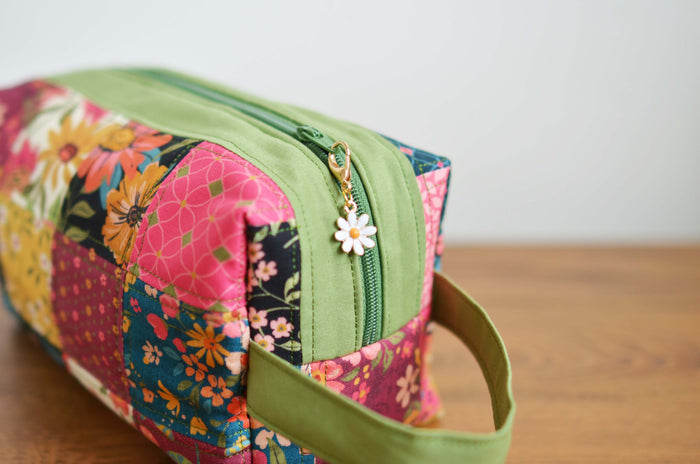 Patchwork Pouch - Sagewood
