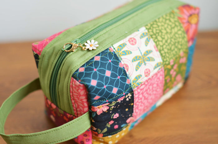 Patchwork Pouch - Sagewood