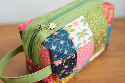 Patchwork Pouch - Sagewood