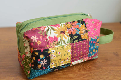 Patchwork Pouch - Sagewood
