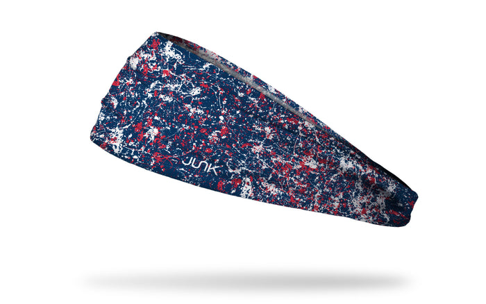 Patriotic Paint Splatter Big Bang Lite Headband - View 1