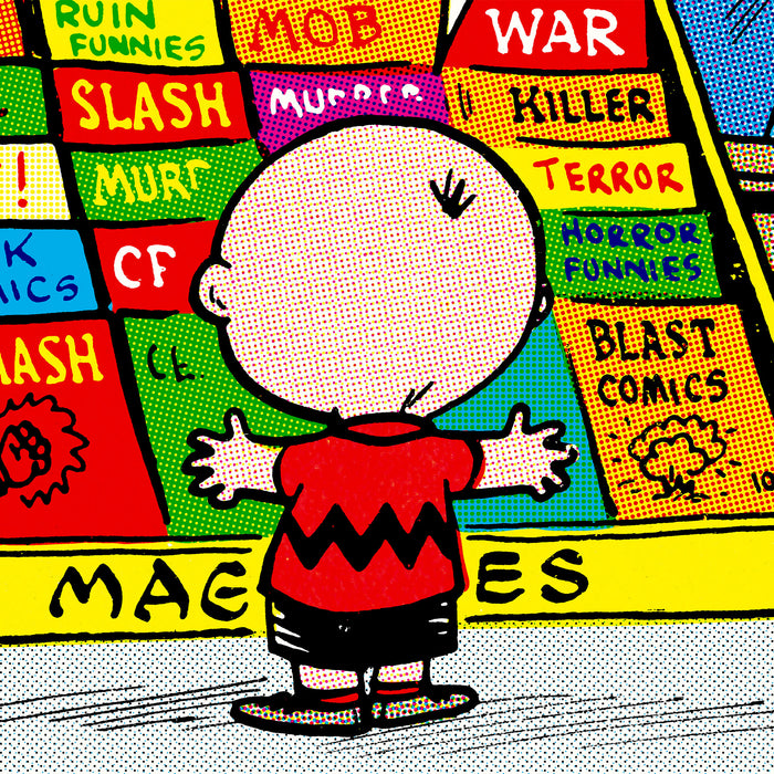 Peanuts A Beautiful Gory Layout Poster