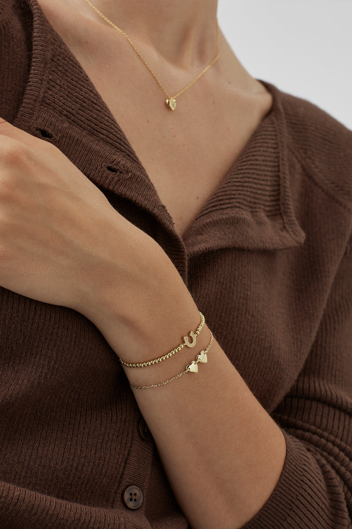 Pearl Horseshoe Sienna Bracelet