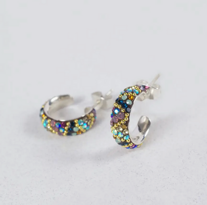 Petite Color Huggie Earrings