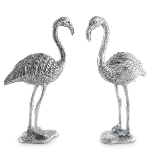 Vagabond House Pewter Flamingos Salt & Pepper Set Product Image