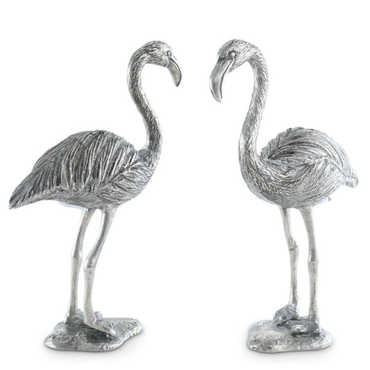 Vagabond House Pewter Flamingos Salt & Pepper Set Product Image