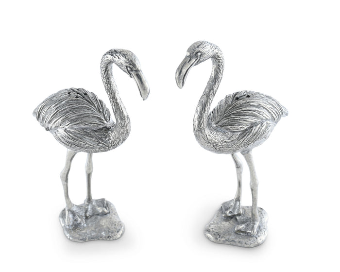 Pewter Flamingos Salt & Pepper Set