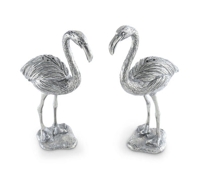 Pewter Flamingos Salt & Pepper Set