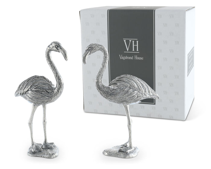 Pewter Flamingos Salt & Pepper Set