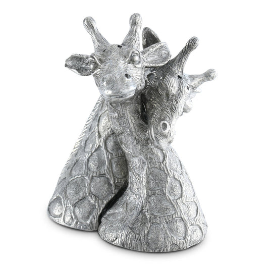 Vagabond House Pewter Giraffes Salt & Pepper Set Product Image