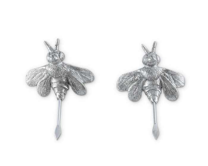 Pewter Honeybee Cheese Marker Set