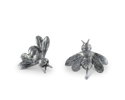 Pewter Honeybee Cheese Marker Set