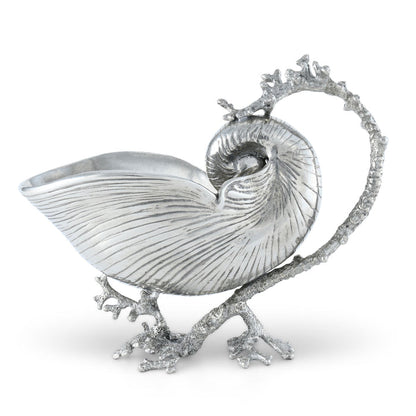 Vagabond House Pewter Nautilus Gravy Boat Product Image