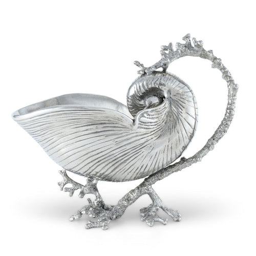 Vagabond House Pewter Nautilus Gravy Boat Product Image