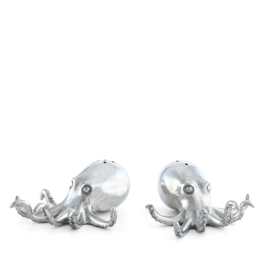 Vagabond House Pewter Octopus Salt & Pepper Set Product Image