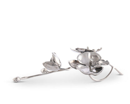 Pewter Orchid Napkin Ring