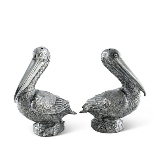 Vagabond House Pewter Pelicans Salt & Pepper Set Product Image