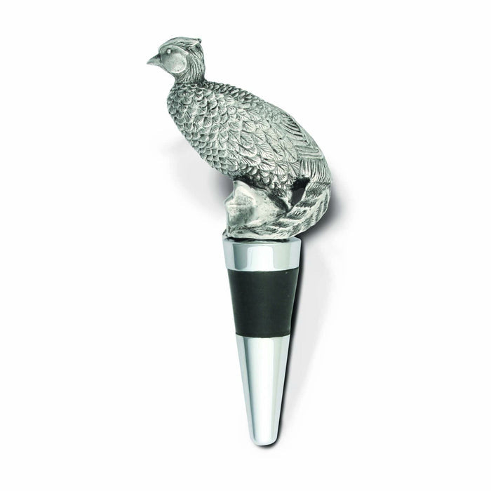 Vagabond House Pewter Pheasant Bottle Stopper Product Image