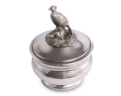 Pewter Pheasant Sauce Bowl