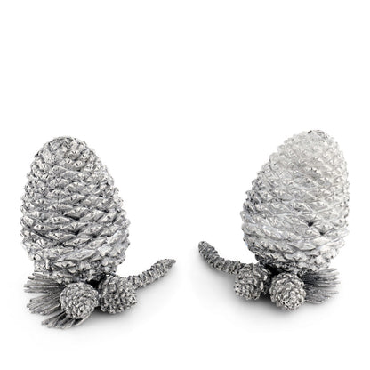 Vagabond House Pewter Pine Cones Salt & Pepper Set Product Image