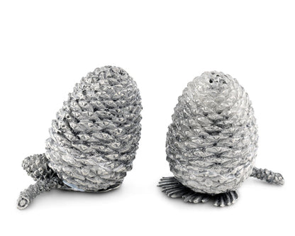 Pewter Pine Cones Salt & Pepper Set