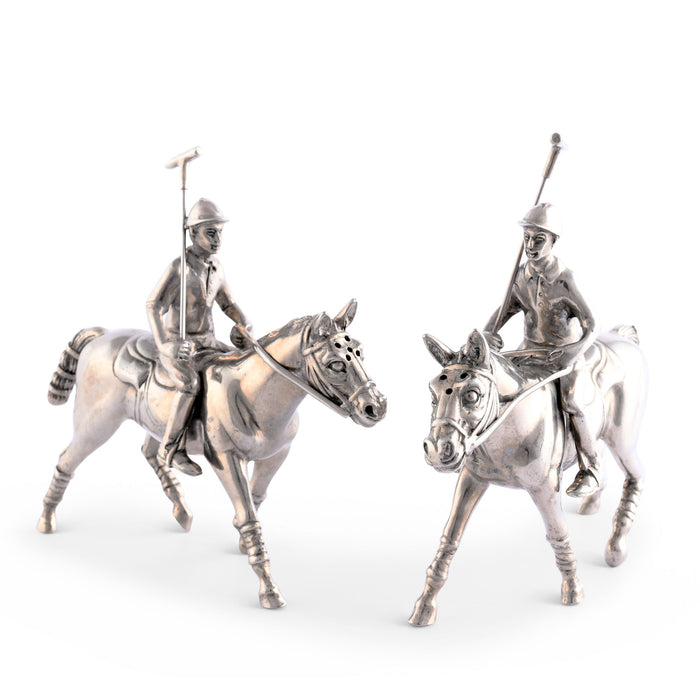 Vagabond House Pewter Polo Player Salt & Pepper Set Product Image