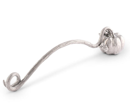 Pewter Pumpkin Candle Snuffer