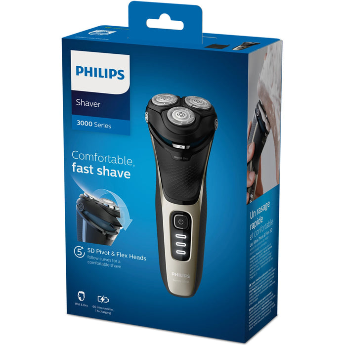 PHILIPS S3230/52 Electric Shaver Series 3000 Wet & Dry