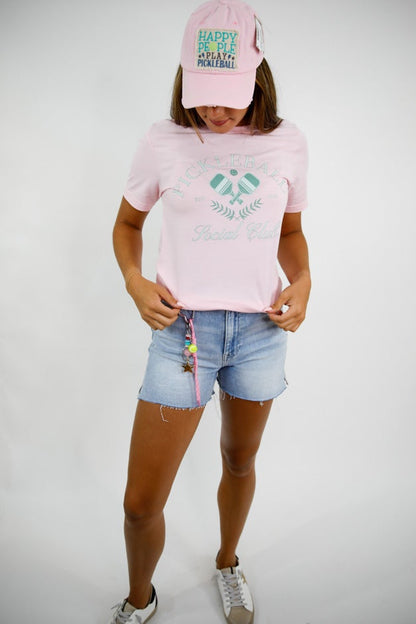Pickleball Social Graphic Tee
