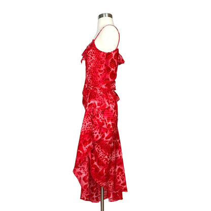 Pink Silk Dress - S