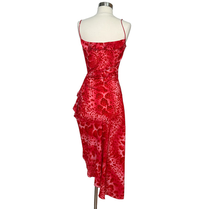 Pink Silk Dress - S