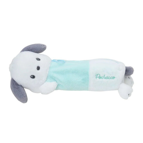 Pochacco Plush Pal Pencil Case (Side Pose) Bags Japan Original