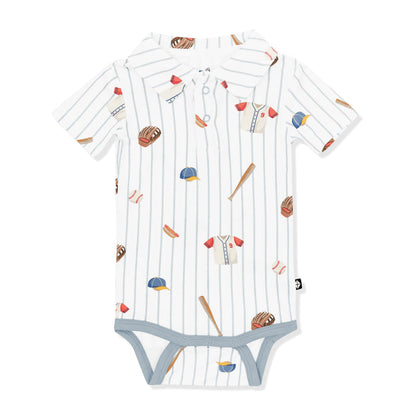 Polo Bodysuit Home Run on a white surface
