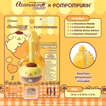 Pompompurin Mini Otamatone Melody Charm Accessory Hamee.com - Hamee US