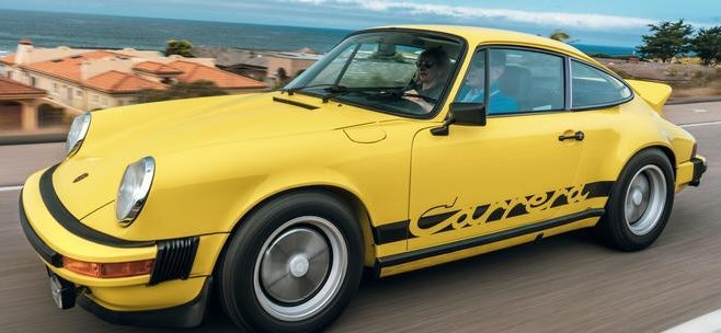 Porsche 117 Light Yellow Basecoat Clearcoat Quart Complete Paint Kit